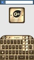 Gold Bag Go Keyboard capture d'écran 3