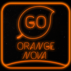 Orange Nova Go Keyboard icono