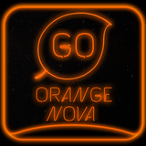 Orange Nova Go Keyboard ikon