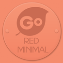 Orange Minimal Go Keyboard APK