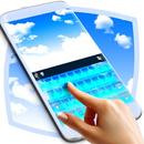 Fluffy Clouds Keyboard Theme APK