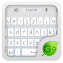 GO Keyboard Flat White Theme APK