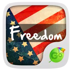 USA Freedom GO Keyboard Theme