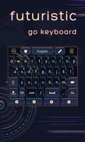 Futuristic GO Keyboard Theme poster