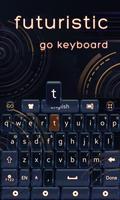 Futuristic GO Keyboard Theme screenshot 1