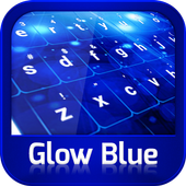 آیکون‌ Keyboard Glow Blue