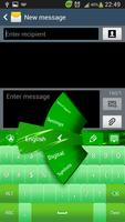 Keyboard Green Lights پوسٹر