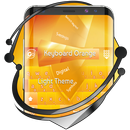 Keyboard Orange Light APK