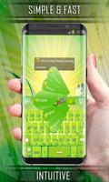 Keyboard Green Nature پوسٹر