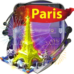 Tastiera della Torre Eiffel di Parigi