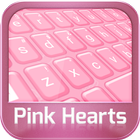 ikon Keyboard pink Hati