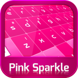 Icona Keyboard Pink Sparkle