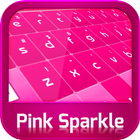 Keyboard Pink Sparkle آئیکن