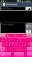 Keyboard Pink Sparkle screenshot 1