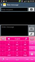 Keyboard Pink Sparkle اسکرین شاٹ 3