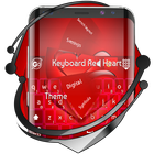 Keyboard Red Heart icône