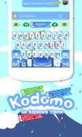 Kodomo Keyboard Theme & Emoji Affiche