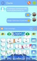 Kodomo Keyboard Theme & Emoji capture d'écran 1