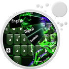 Green Skull Keyboard icône
