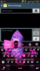 Pink Skull Keyboard APK download