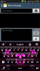 Pink Skull Keyboard APK download