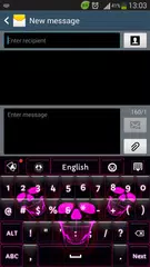 Pink Skull Keyboard APK download