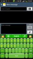 Green Color Keyboard скриншот 2