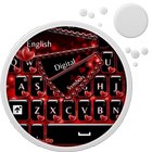 Red Hearts Keyboard icône