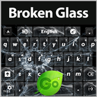 GO Keyboard Broken Glass ikon