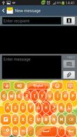 GO Keyboard Orange screenshot 2