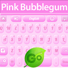 GO Keyboard Pink Bubblegum Zeichen