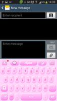 GO Keyboard Pink Bubblegum syot layar 1