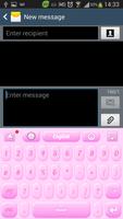 GO Keyboard Pink Bubblegum 스크린샷 2