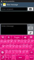 GO Keyboard Pink Madness screenshot 2