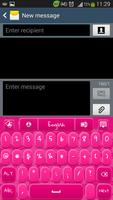 GO Keyboard Pink Madness capture d'écran 3