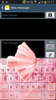 Pink Rose Keyboard-poster