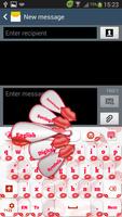 GO Keyboard Sweet Kiss پوسٹر