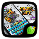 Music Life GO Keyboard theme APK