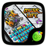 Music Life GO Keyboard theme icône