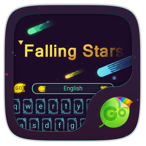 Falling Star GO Keyboard theme