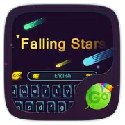 Falling Star GO Keyboard theme