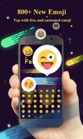 Falling Star GO Keyboard theme screenshot 1