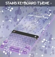Stains Keyboard Theme poster