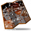 ”Orange clouds Keyboard Design