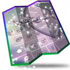 ikon Komet terang Keyboard Desain