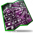 Purple joy icon