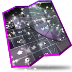 آیکون‌ Purple peony Keyboard Design