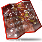 Red collision Keyboard Design আইকন