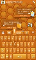 Honeycomb GO Keyboard Theme capture d'écran 1