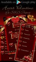 Heart Valentine Keyboard theme screenshot 2
